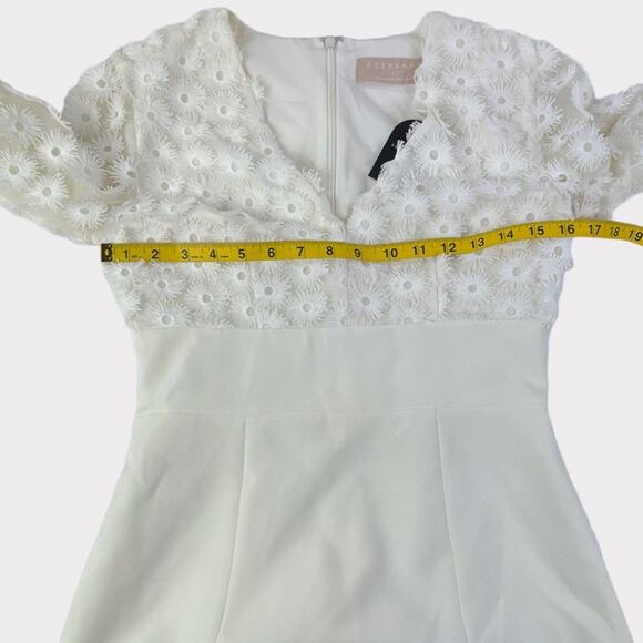 Keepsake The Label Floral Embroidered Long Sleeve Dress Small NEW - Picture 9 of 9